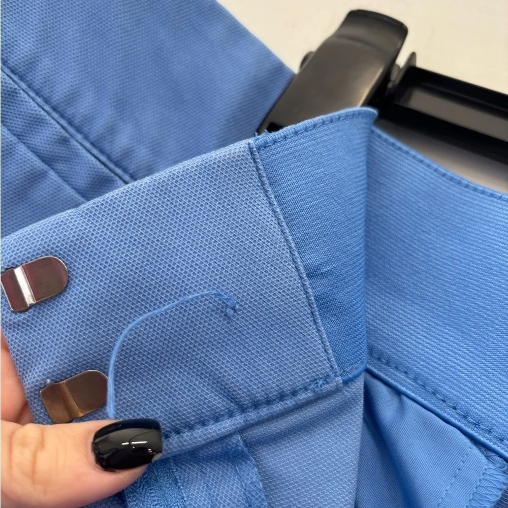 Lane Bryant‎ The Allie Blue Scalloped Hem Shorts Size 22